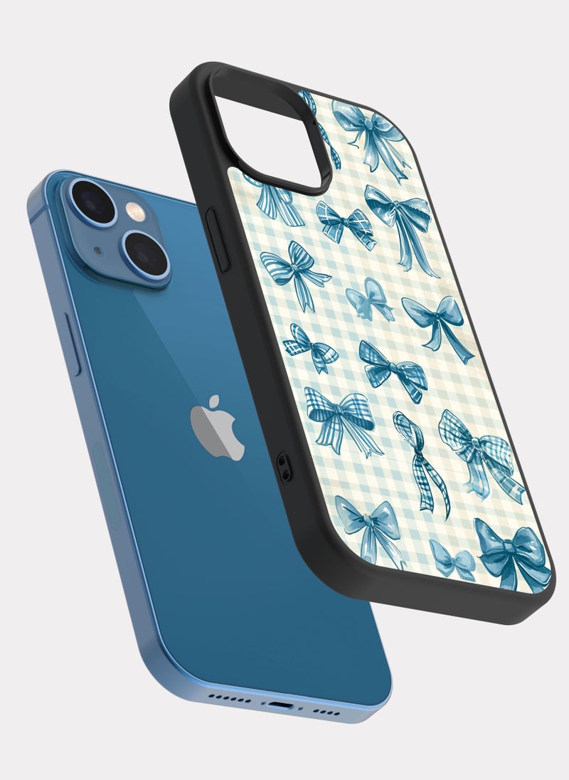 PXLAAT iPhone 13 case cover Bow Pattern - Image 2