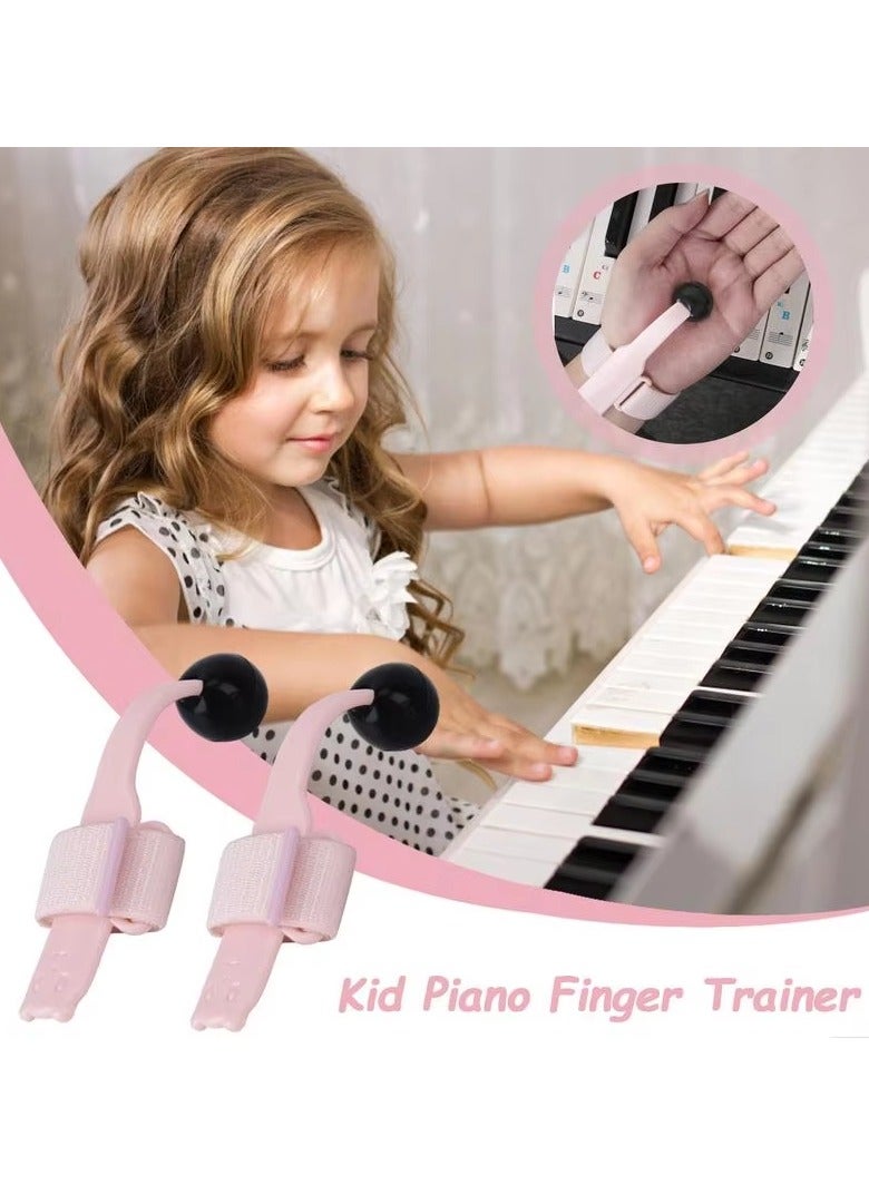 Generic 2pcs Piano Hand Gesture Corrector Piano Finger Trainer with Palm Support Piano Hand Shape Exerciser Tools for Boys Girls  - Image 1