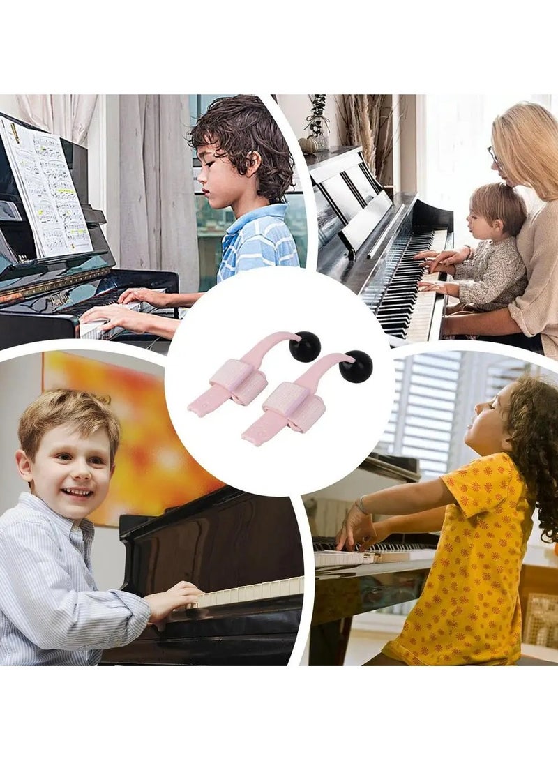 Generic 2pcs Piano Hand Gesture Corrector Piano Finger Trainer with Palm Support Piano Hand Shape Exerciser Tools for Boys Girls  - Image 4