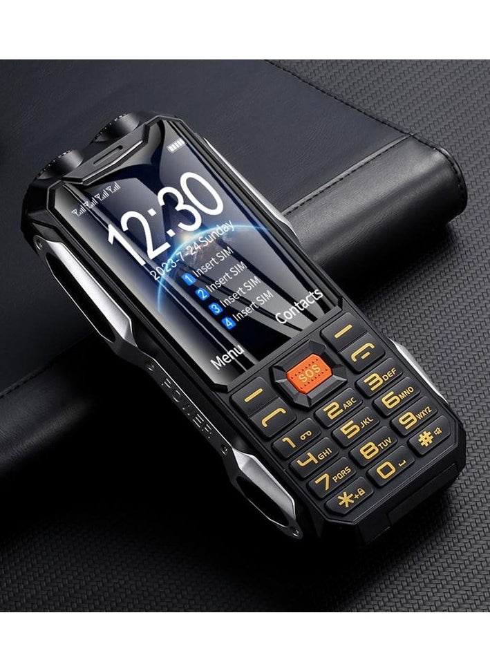 Hope - Hope 2G Button Mobile Phone, 3.5-Inch HD Screen, Quad SIM Card Support, 4500mAh Battery, Bluetooth, Flashlight, FM Radio, Durable Candy Bar Cell Phone - Image 1