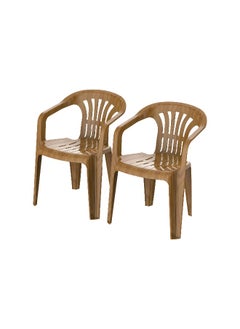 Cosmoplast Set of 2 Duchess Chair (Sandalwood)  - Image 1