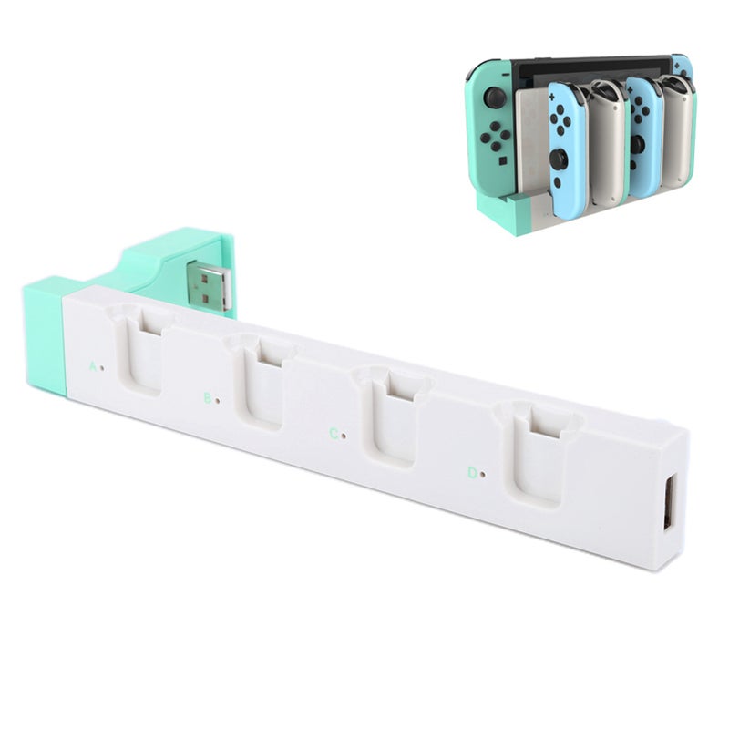 مقعد محول شحن بـ 4 فتحات لجهاز تحكم Nintendo Switch JoyCon PG9186 - Image 5