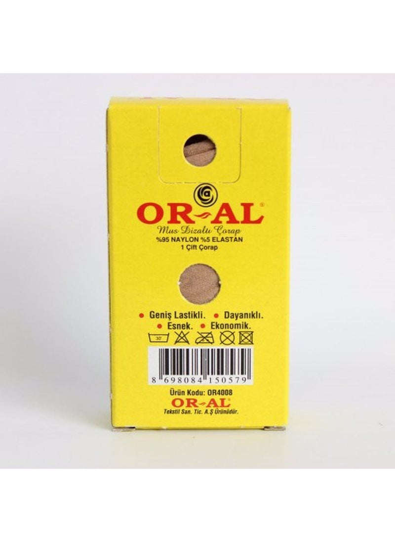 Oral - 6 Pieces Or-Al 40 Den Mousse Knee Socks - Image 1