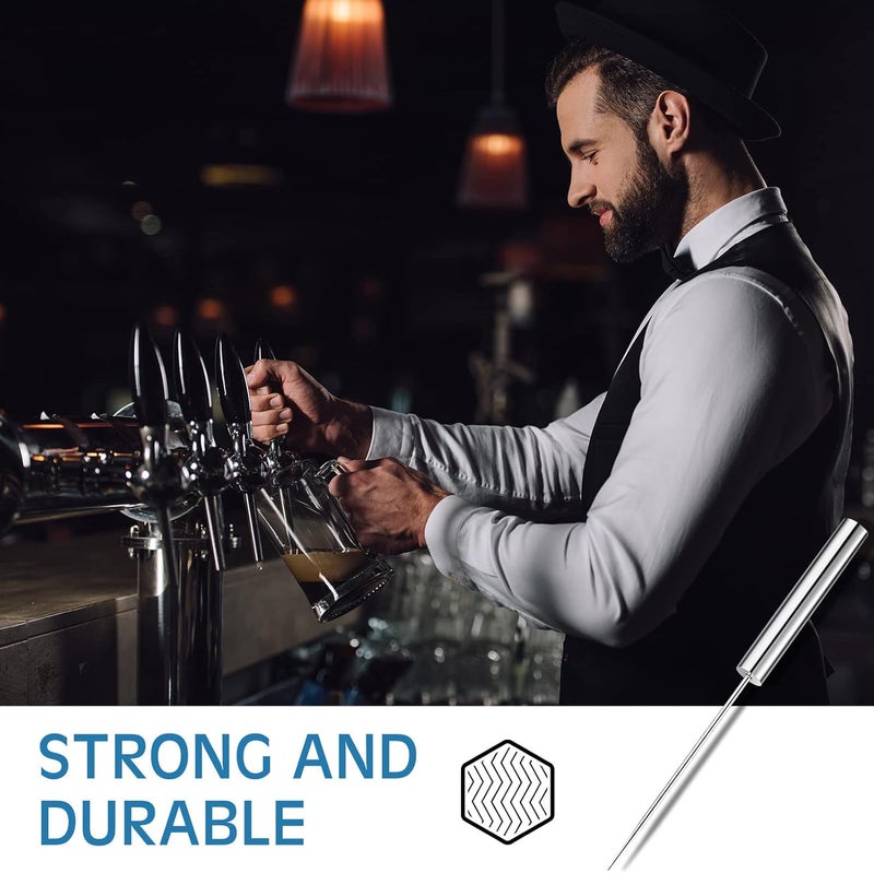 MAKINGTEC Stainless Steel Ice Pick Ice Crusher Ice Chisel Removal Pick Crushed Ice Tool for Kitchen Bars Bartender Picnics Camping and Restaurant(14 Inch) - Image 2