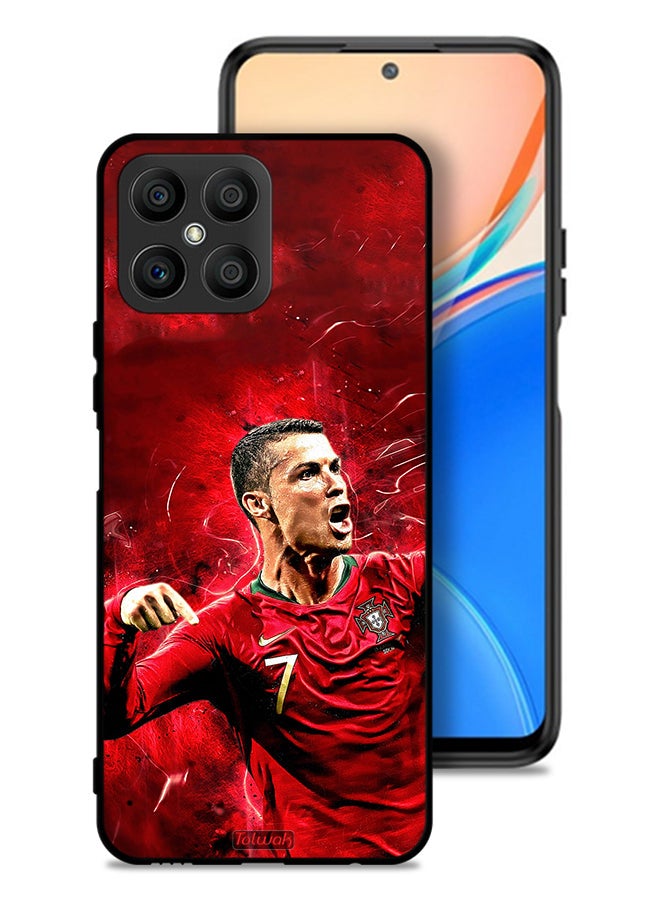Tolwak Honor X8 4G Protective Case Cover Cristiano Ronaldo - Image 1
