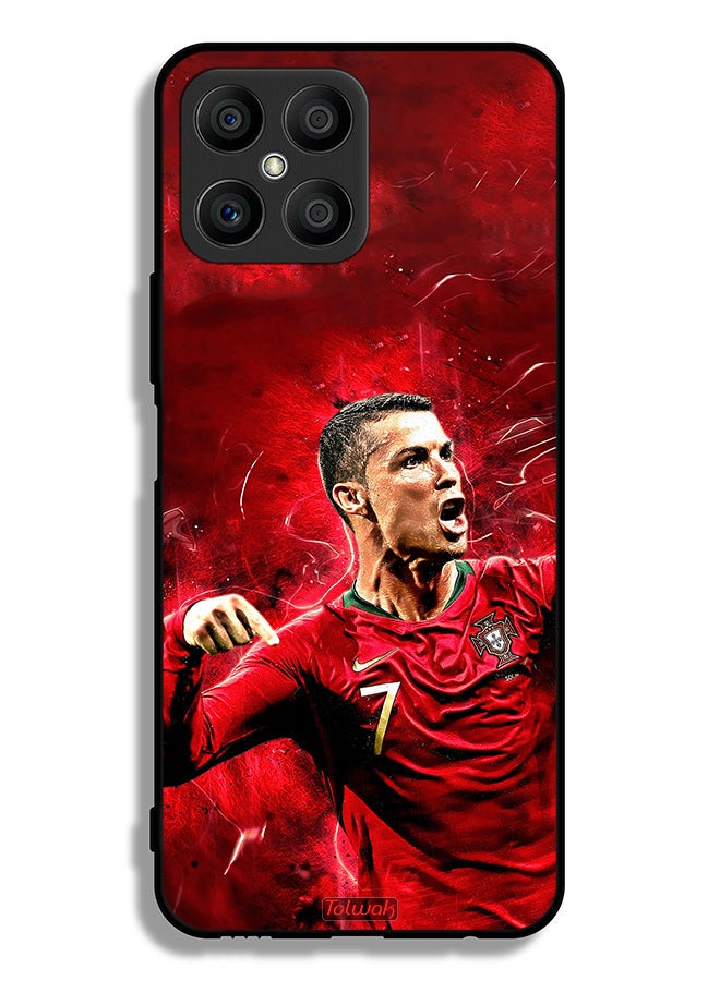 Tolwak Honor X8 4G Protective Case Cover Cristiano Ronaldo - Image 2