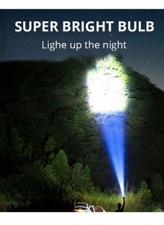 Y&D Torches Led Super Bright, Five-Nuclear Explosion LED Flashlight Strong Light Rechargeable, Spotlight Portable Powerful Searchlight with 4 Lighting Modes  - Image 4