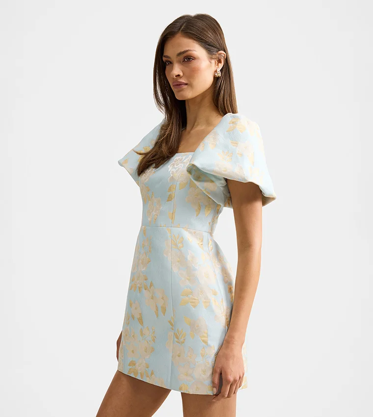 فورايفر نيو Florence Floral Jacquard Mini