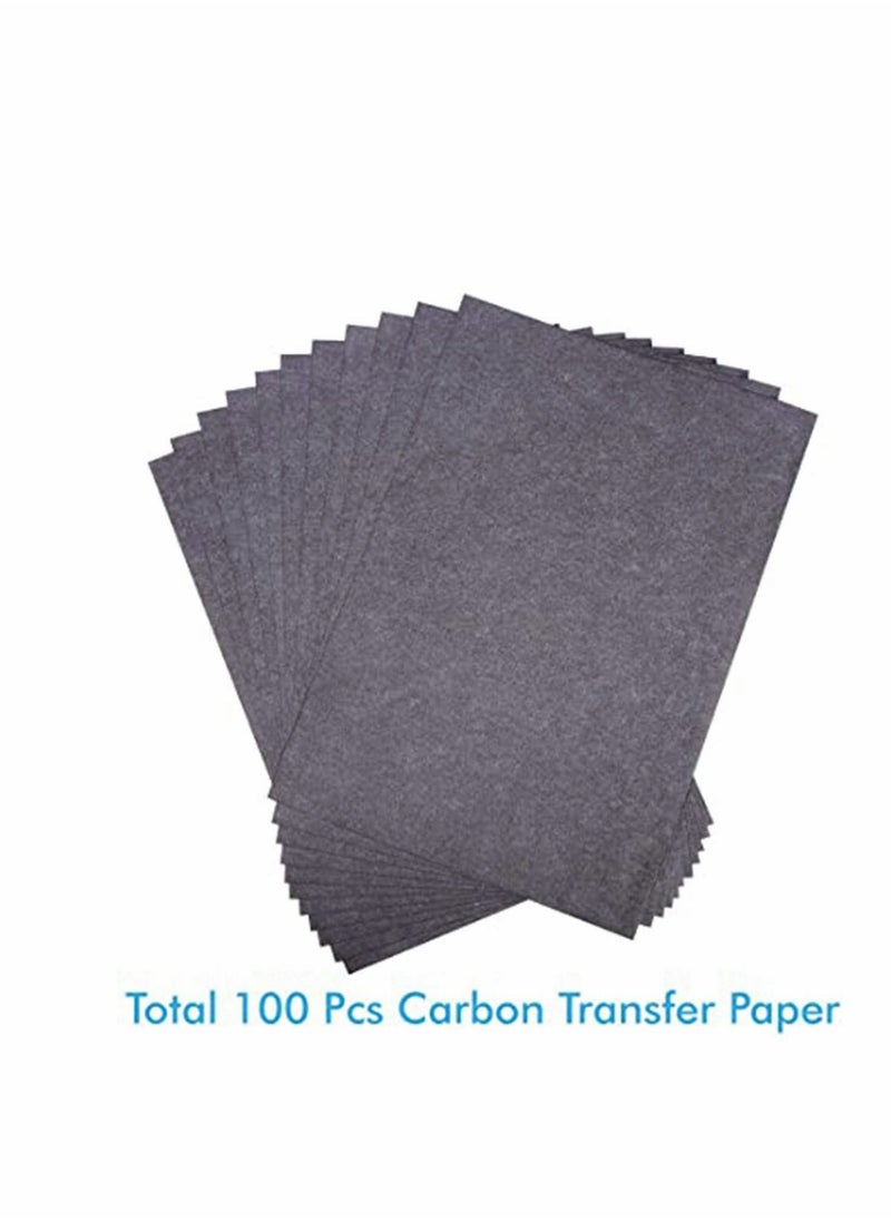Excefore 100 Sheets Black Carbon Copy Paper for Hand Typewriters and Word Processors A4  - Image 5