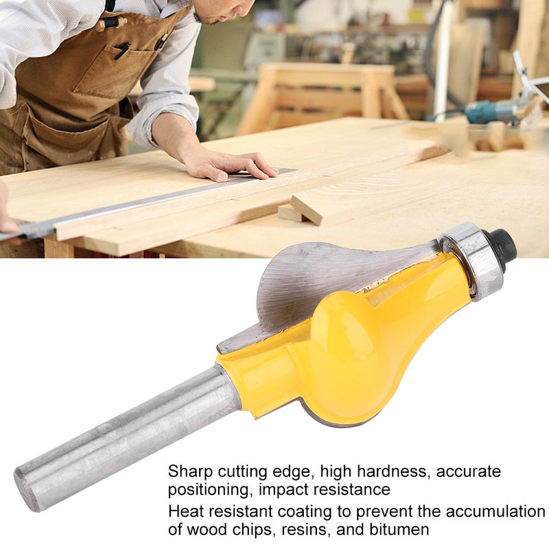 أسلحة قطع الخشب بمثقب حراقة (معدل مسار) ليدليب الشكل دلوية بساق مقاس 8 ملم - Image 1