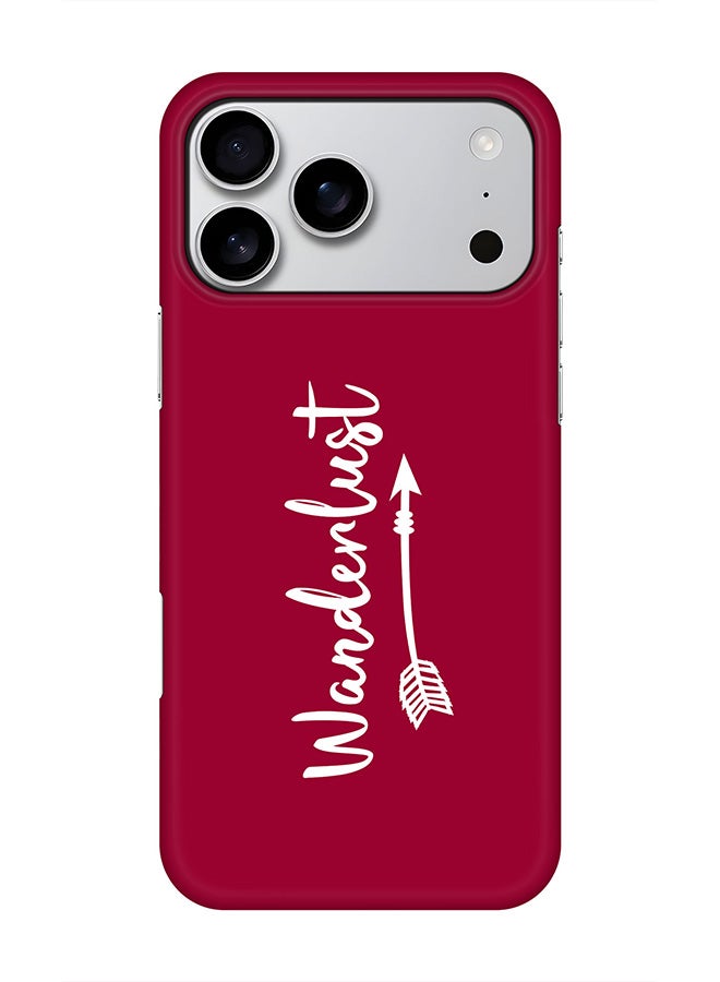 Stylizedd For iPhone 17 Pro Max,Case, [Compatible with MagSafe] Magnetic cover Slim fit Protection Matte, - Wanderlust