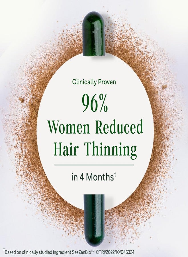 OZiva+ Advanced Hair Growth Actives | Reduces Thinning Hair & Improves Scalp Coverage | Scientist Formulated with Pure Plant Actives | No side effects | 90 Caps - Image 3
