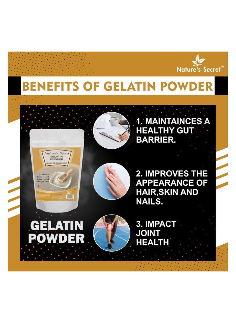 Nature's Secret Nature's Secret Gelatin Powder For Face Mask Hair Removal, Yellow, 10g  - Image 3