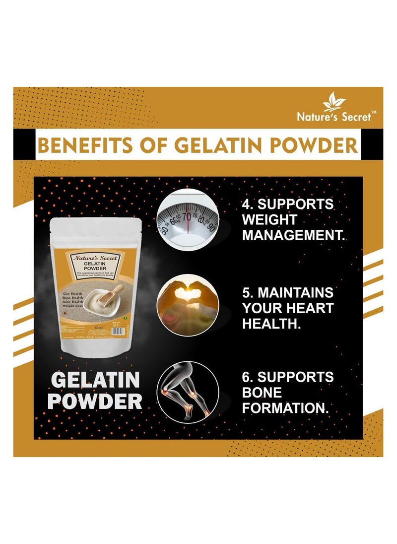 Nature's Secret Nature's Secret Gelatin Powder For Face Mask Hair Removal, Yellow, 10g  - Image 4