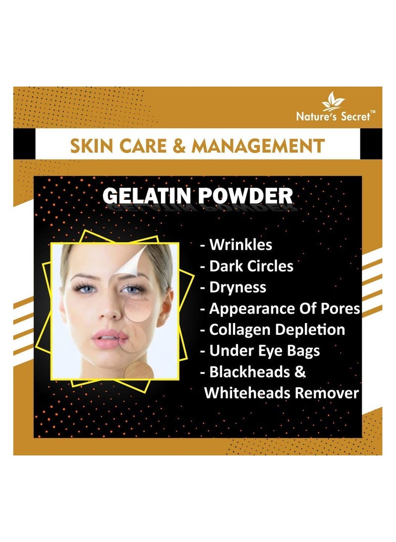 Nature's Secret Nature's Secret Gelatin Powder For Face Mask Hair Removal, Yellow, 10g  - Image 2