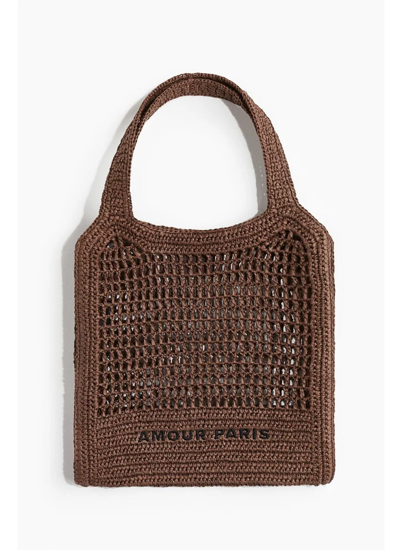 H&M Straw tote bag