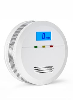 KASTWAVE Carbon Monoxide Alarm Detector, Detector with LCD Display, CO Battery Powered, High Decibel for Home, Garage, Office  - Image 1