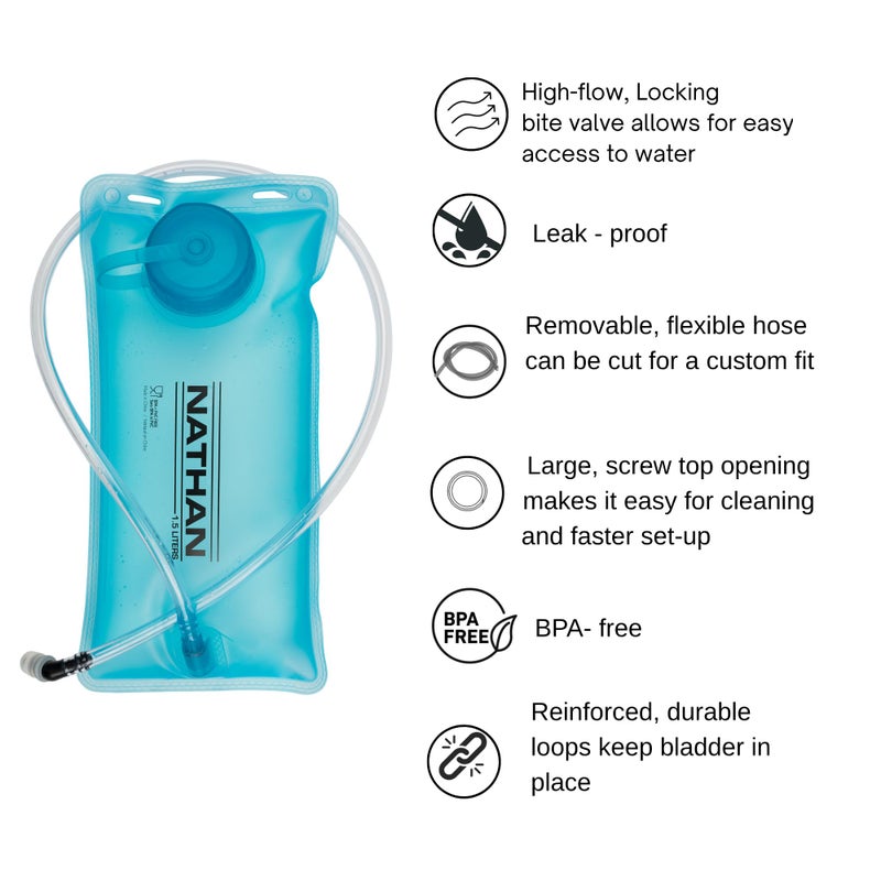Nathan - Quick Start 3.0 3L Deep Blue/Reflective Silver OSFM - Image 4