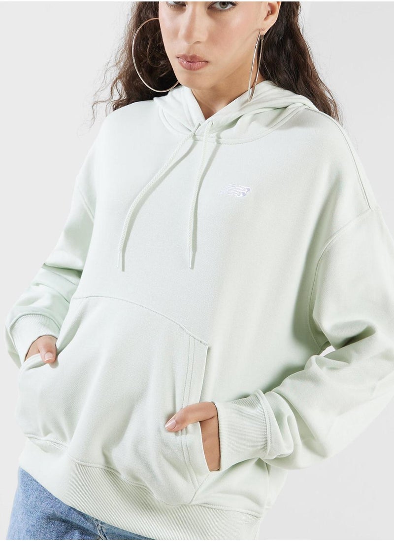 New Balance Essential French Terry Hoodie  - Image 3