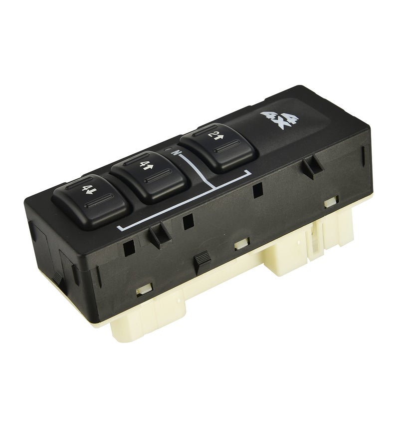 RLP 4WD Wheel Drive Switch 4x4 Selector Switch Compatible with 2003-2007 Chevy Avalanche Silverado Suburban Tahoe GMC Sierra Yukon Replacement for 19259312 15164519 15136040 with No Auto 4X4 Button - Image 3