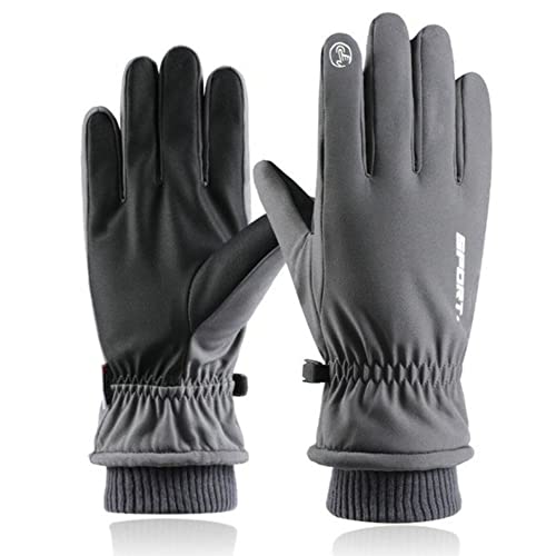 FabSeasons Unisex Warm Winter Gloves, Water Resistant, Mobile Touchscreen enabled, windproof for hiking, driving, running & outdoors, Nylon - Image 1