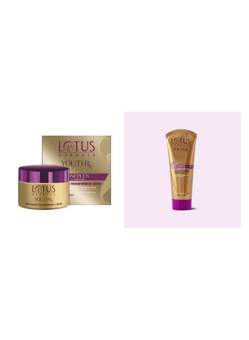 LOTUS HERBALS Youth Rx Anti aging Skin Care  Foaming Gel 100g  - Image 1