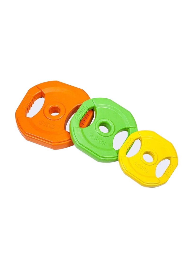 ALCOACH Bar with barbell set Weightlifting barbell 30 kg Barbell weight plate and colors are adjustable  - Image 2