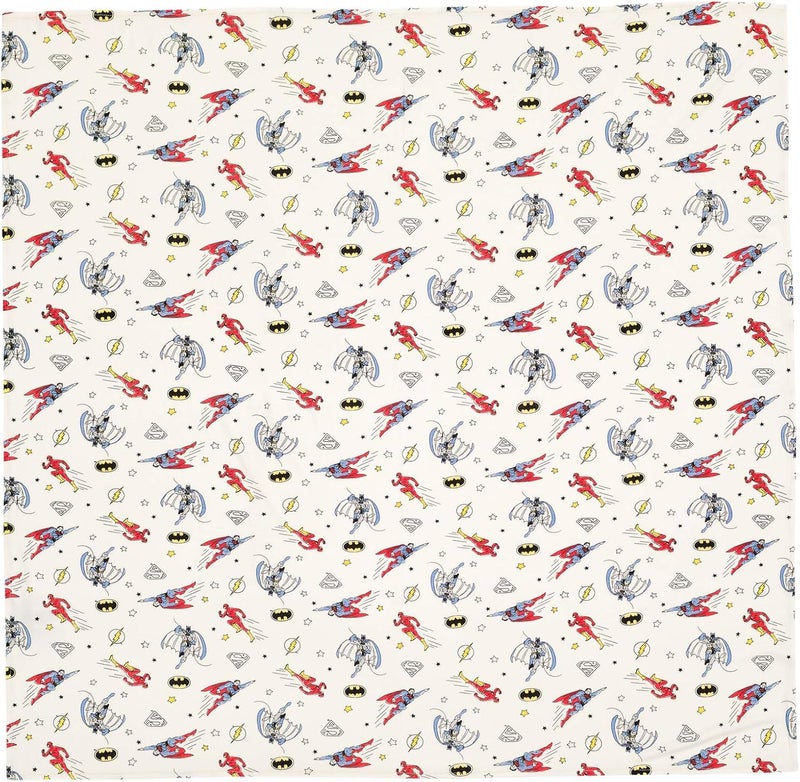 DC Comics Justice League Baby 4 Pack Swaddle Receiving Blankets Newborn Sizes OS - Image 5