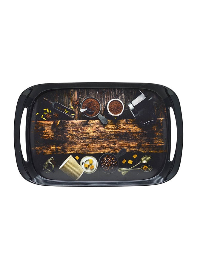 RK صينية راك كومفورت كبيرة حبوب القهوة، Dwt1072Cfb، 16.25" X 10.25" - Image 2