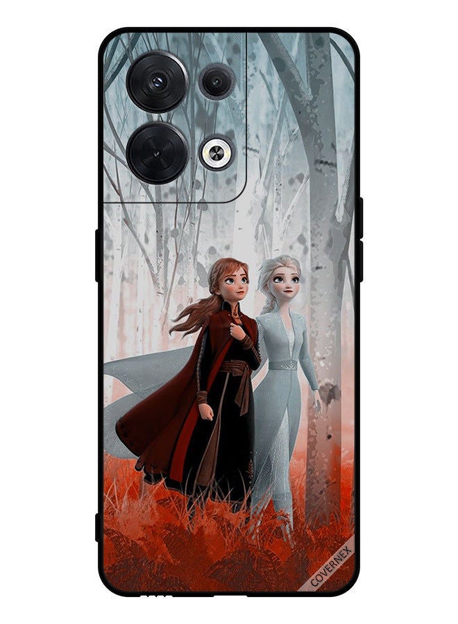 Covernex Protective Case Cover For Oppo Reno8 Frozen sisters - Image 1