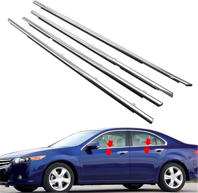 Wivplex Car Door Edge Protector for Honda Accord 2003-2007 - Image 2