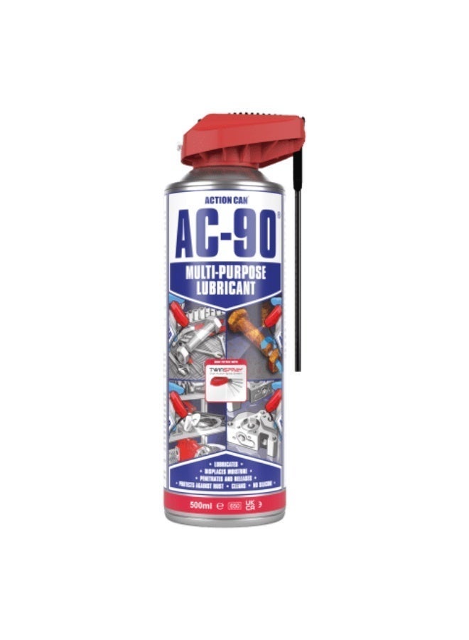 ®ACTION CAN AC-90 Multi-purpose Lubricant - Rust remover 500ML - Image 1