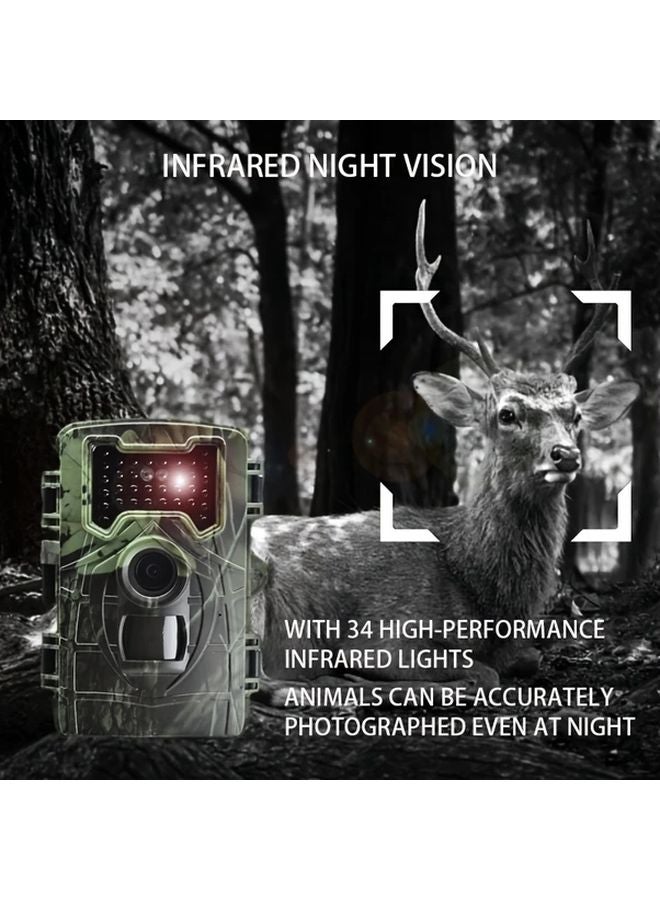 36 ميجابيكسل 1080P كاميرا الرؤية الليلية بالأشعة تحت الحمراء لمراقبة الحياة البرية المراقبة الخارجية كشف الحركة - Image 5