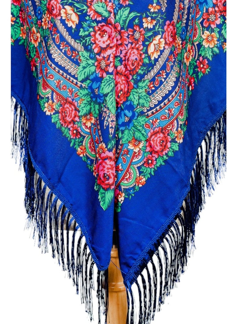 دىدانيالا شال قطن بشرّابات نسائي من إلفيرا - طراز شرق أوروبي - Image 5