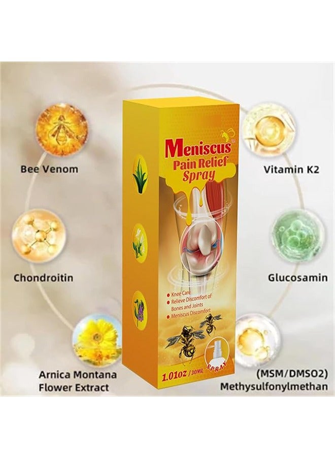 سوميفون سم النحل مسكن والعظام الشفاء رذاذ ، رذاذ الركبة ، الركبة مسكن المنتجات والعضلات والعظام تغذي المفاصل الظهر والرقبة والذراعين والمرفقين والكاحلين الألم الموضعي الانزعاج العلاج والرعاية الصحية - Image 3