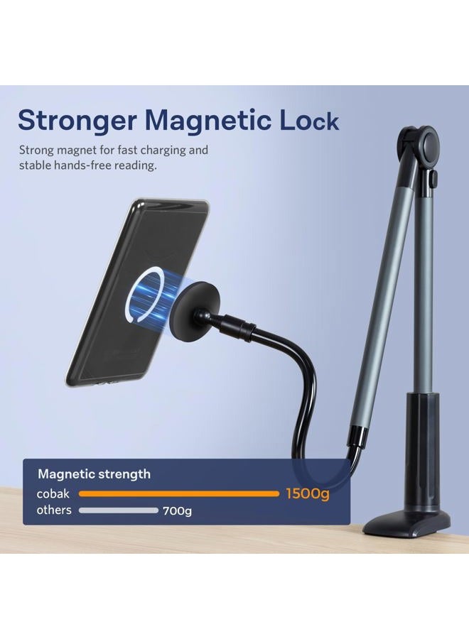 CoBak Magnetic Clear Case for 7" Kindle Paperwhite 12th Gen 2024 and Kindle Colorsoft - Compatible with iPhone MagSafe, for PopSockets Grips, for Belkin/Anker Wireless Charging Pads and Magnetic Stand - Image 4