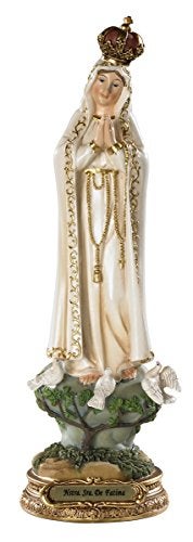 Catholic Brands Blessed Virgin Mary Our Lady of Fatima Statue 8 Inch Figurine for Home or Chapel - Image 5