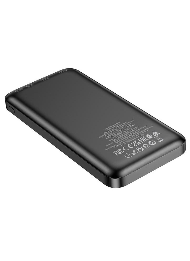 BOROFONE - BOROFONE BJ27 Pindar, power bank 10000mAh, USB-C + Micro-USB input, dual USB 5V / 2.1A output, LED indicator. - Image 1