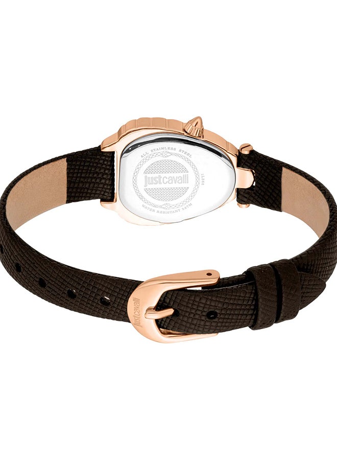 Just Cavalli Lady Perla JC1L366L0035 - Leather Female Quartz 3 hands - Image 3