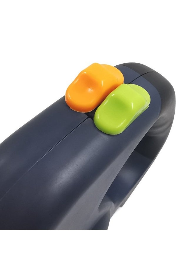 طوق قابل للسحب مزدوج للكلاب الصغيرة - حزام مشي الكلب للجري والتنزه والتدريب مع ميزة الدوران 360 بدون تشابك، طوق مزدوج للكلاب مع شريط نايلون عاكس لفصيلة بولوميران وتيدي - Image 3