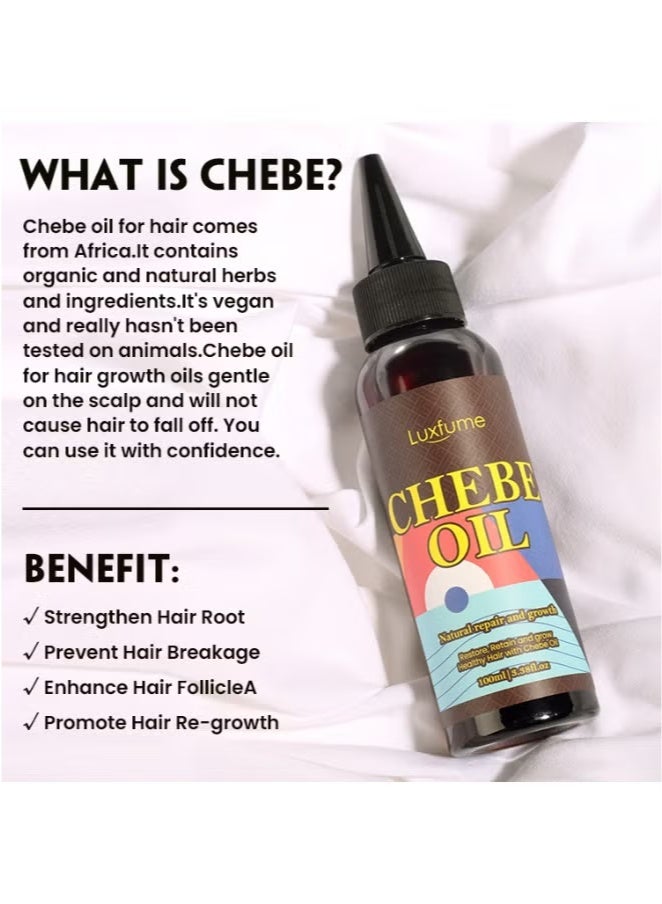 Luxfume Hair oil nourishes the scalp, prevents hair breakage and helps hair growth 100ML - Image 2