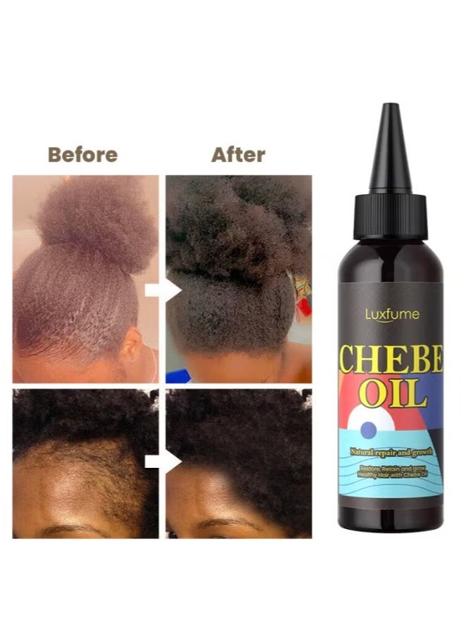 Luxfume Hair oil nourishes the scalp, prevents hair breakage and helps hair growth 100ML - Image 3