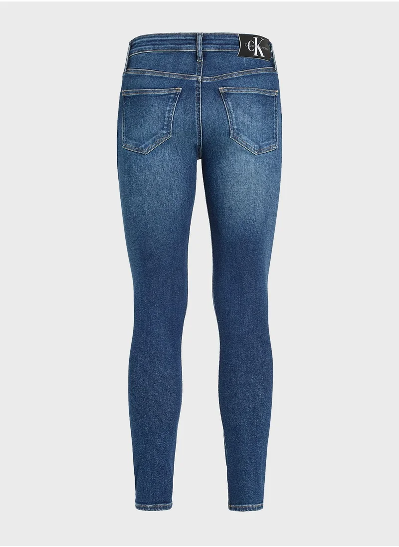 Calvin Klein Jeans Mid Wash Skinny Fit Jeans