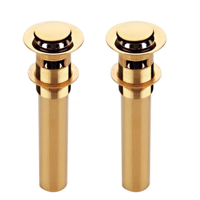 BATHROOM FAUCET VESSEL VANITY SINK POP UP DRAIN STOPPER WITH OVERFLOW 2 PIECES