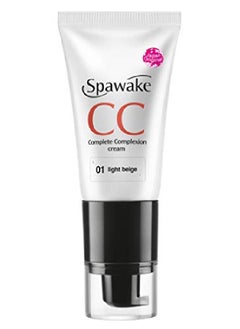 Spawake Cc Cream 01 Light Beige With Spf 32/Pa++ All Skin Types  - Image 1