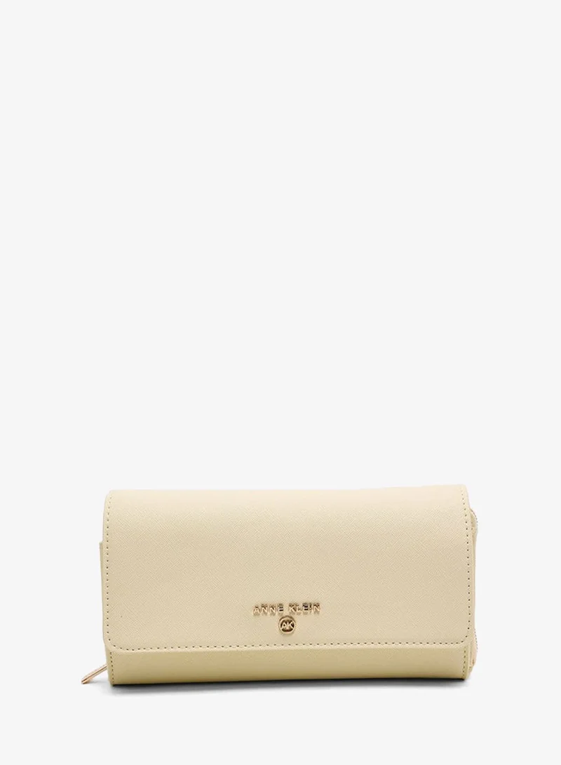 ANNE KLEIN Anne Klein Textured Flap Crossbody Bag