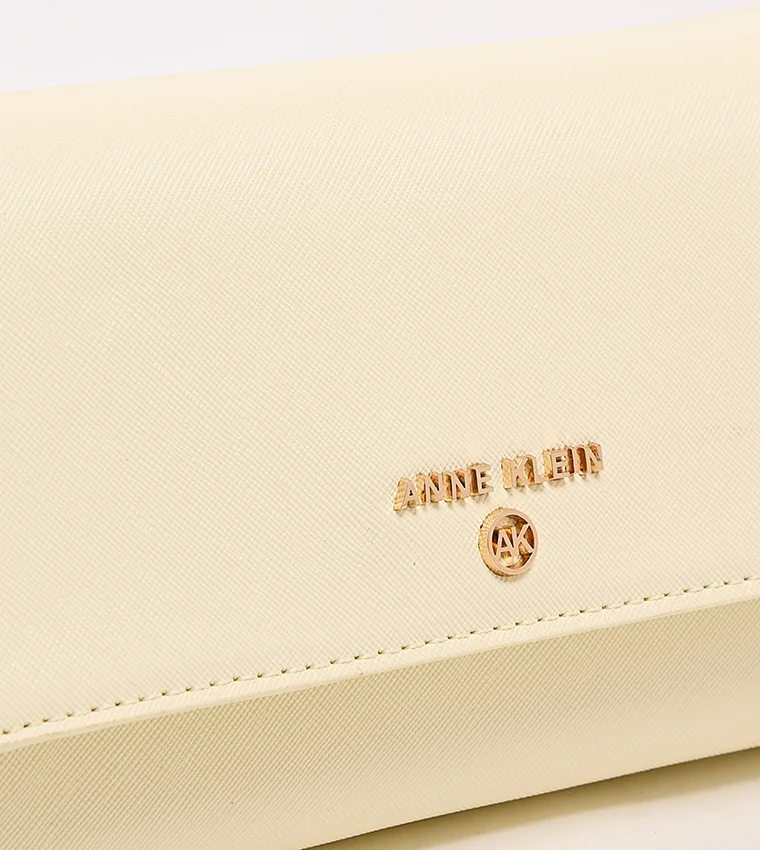 Anne Klein  Anne Klein Textured Flap Crossbody Bag for Women | Best Price UAE
