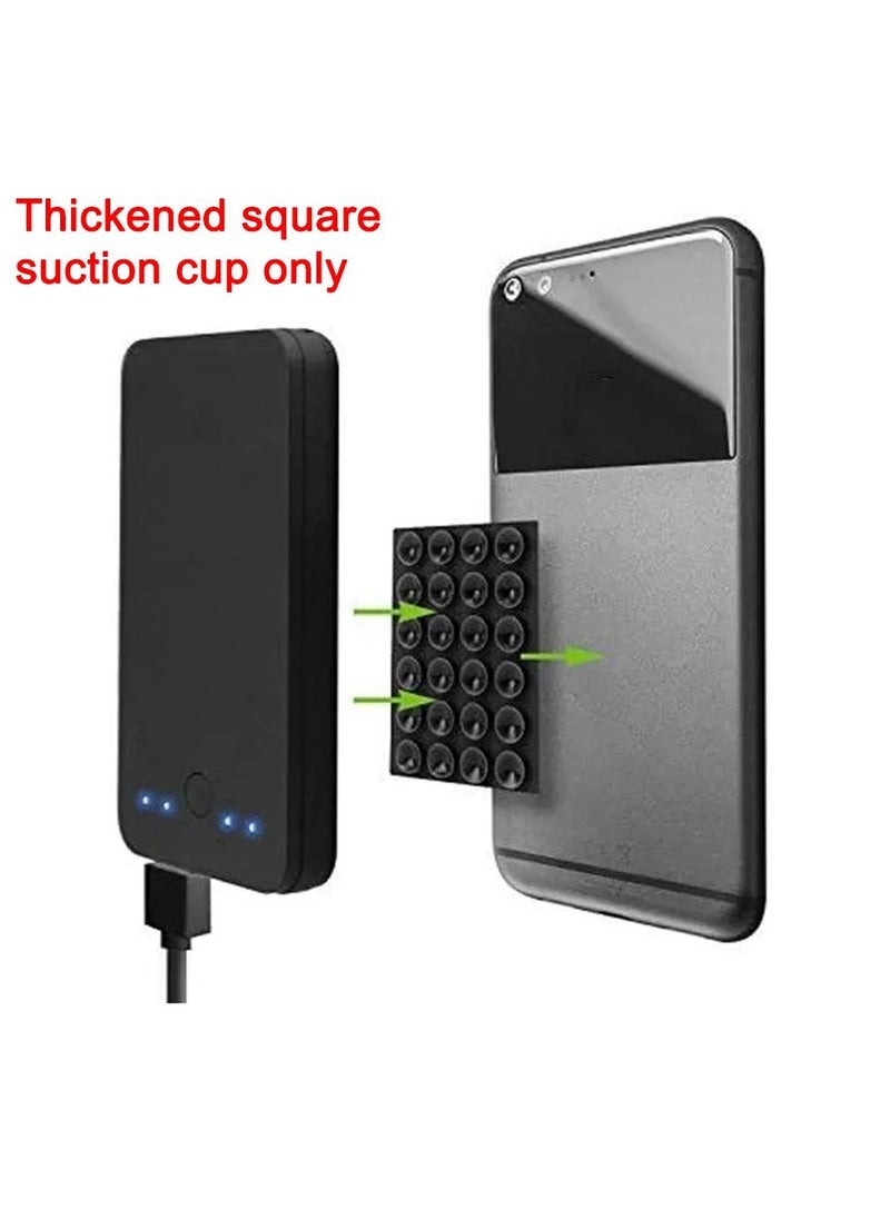 LEEKA - 6 Piece Double Sided Silicone Suction Phone Mount Set – Premium Non Slip Hands Free Holder for Secure and Stable Selfies, Video Calls, and Comfortable Viewing on Any Surface Home and Travel Pad - Image 1