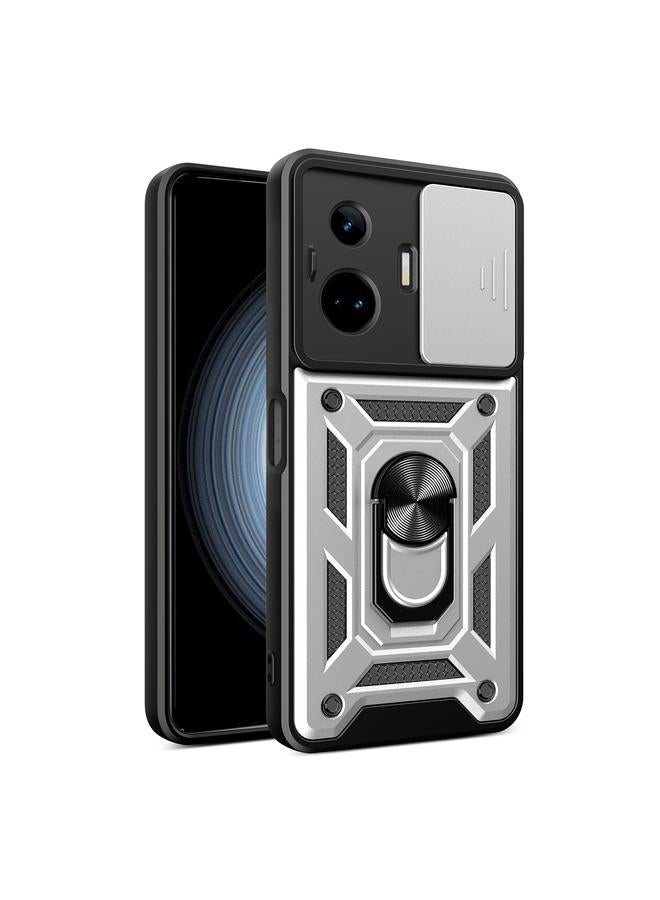 The Bros Case For Realme GT3 5G Sliding Camera Cover Design TPU Hybrid PC Phone Case