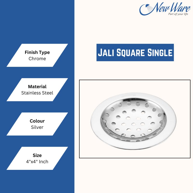 NEW Ware® Floor Drainer | Stainless Steel Floor Drain- Classic Round | 4 Inches - Image 5